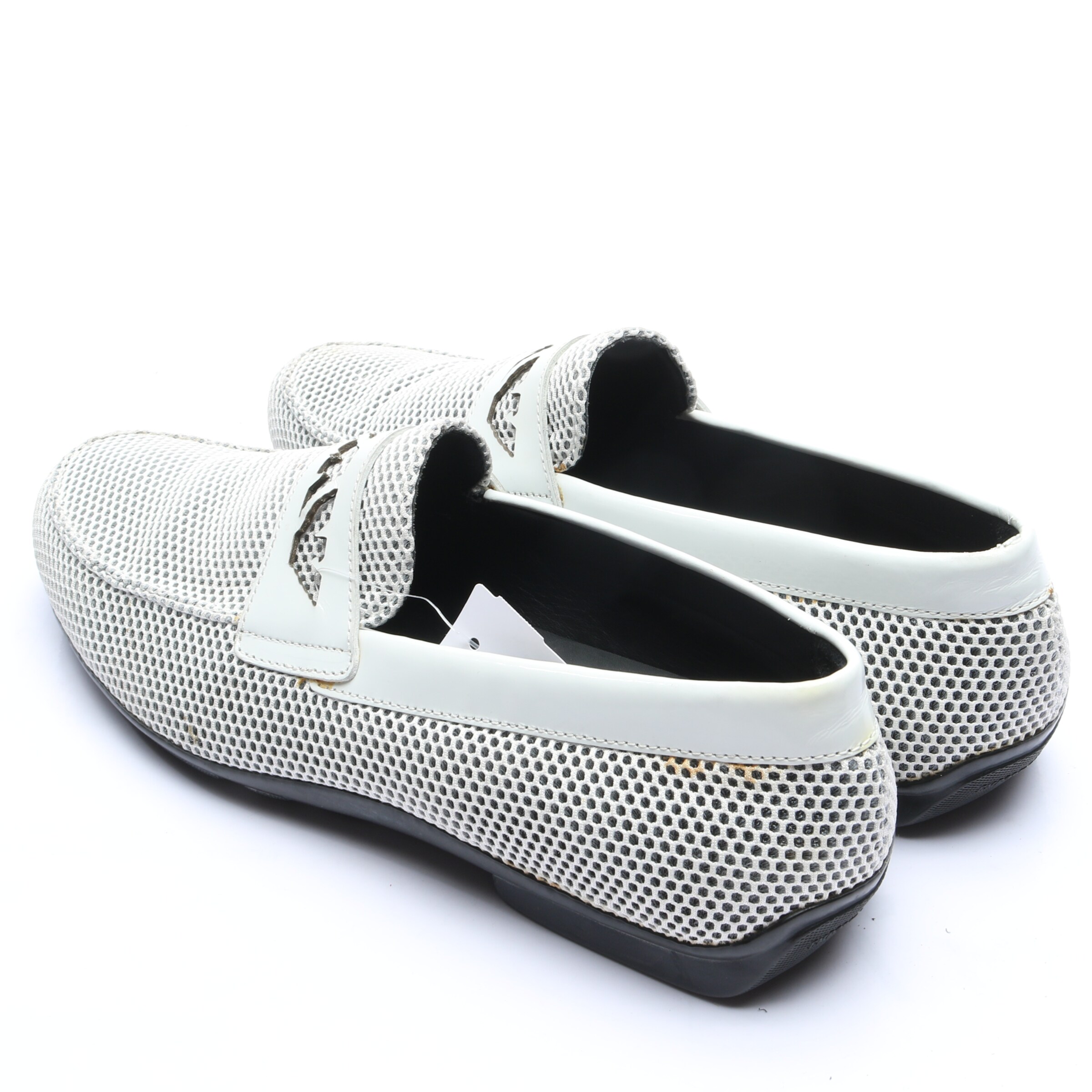 Emporio Armani Flats & Loafers in 47 in White