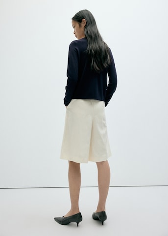 MANGO Strickjacke 'LUCCA' in Blau