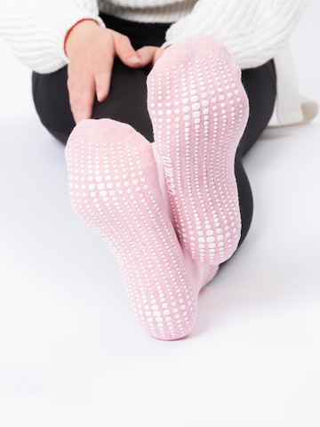 Occulto Athletic Socks 'Madeleine' in Pink