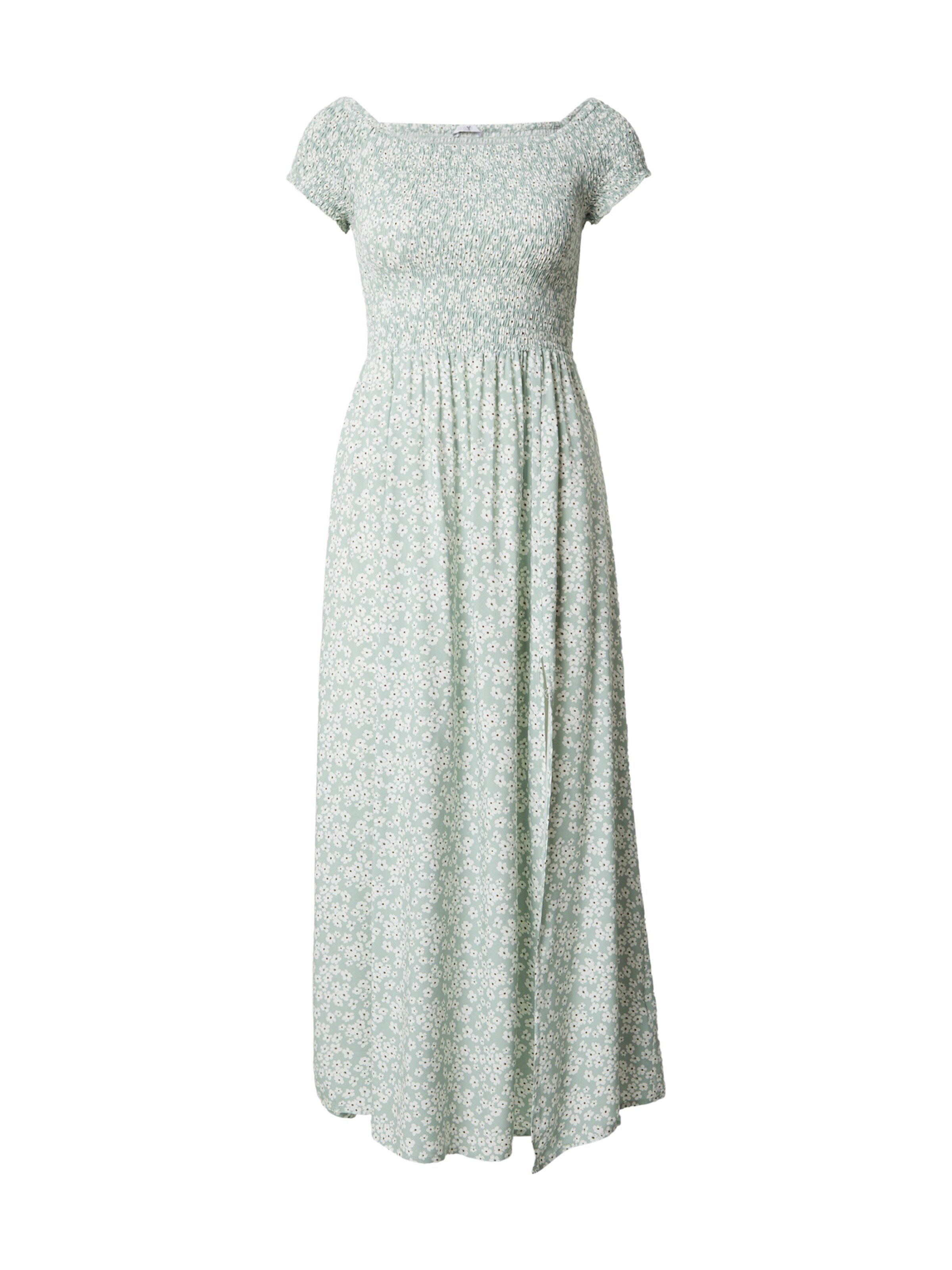 Hailys - Vestido de verano en verde: frente