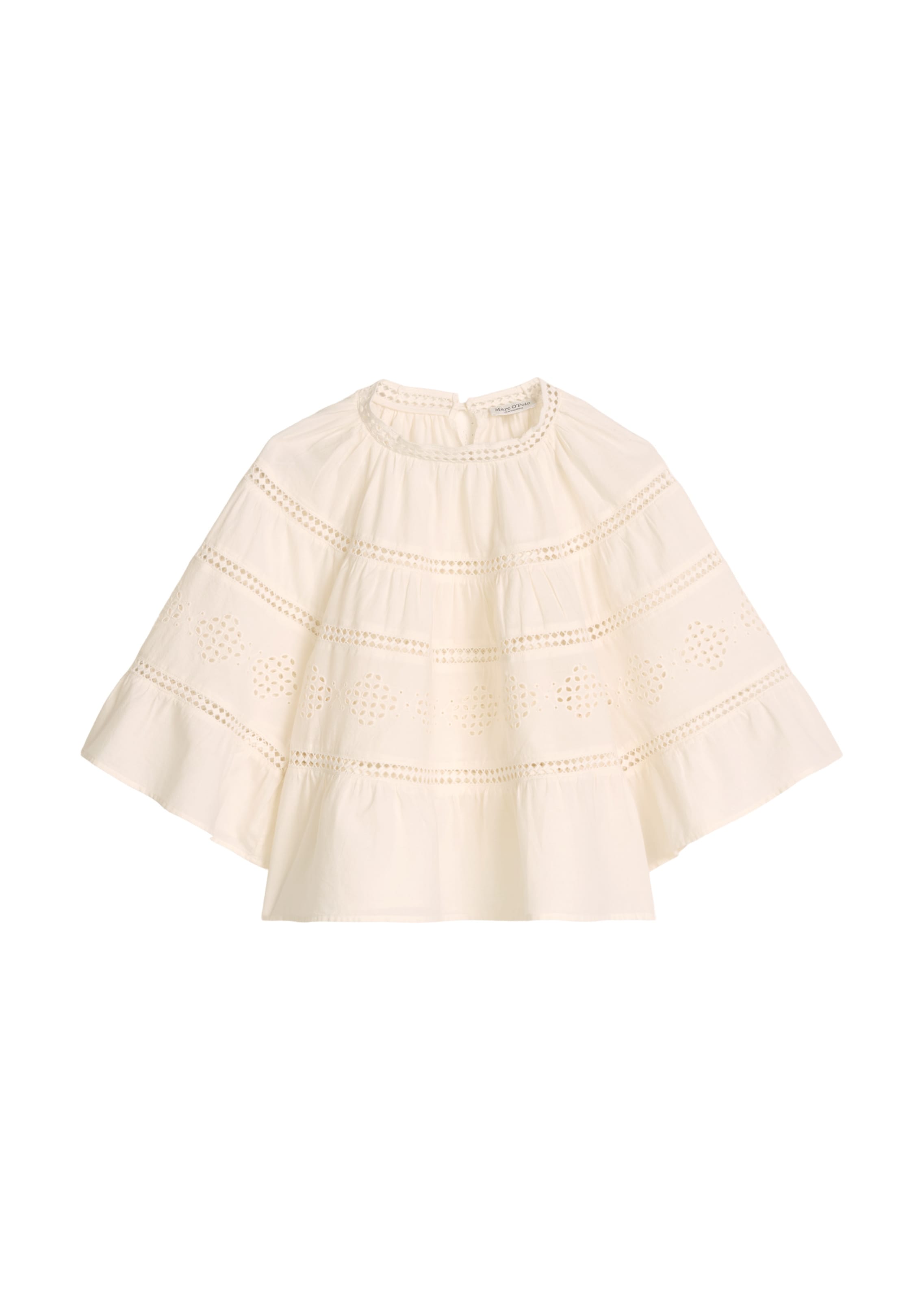 Marc O'Polo Blouse in Beige: voorkant