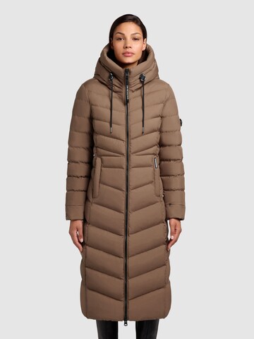 khujo Winter coat 'Ingram4' in Brown: front