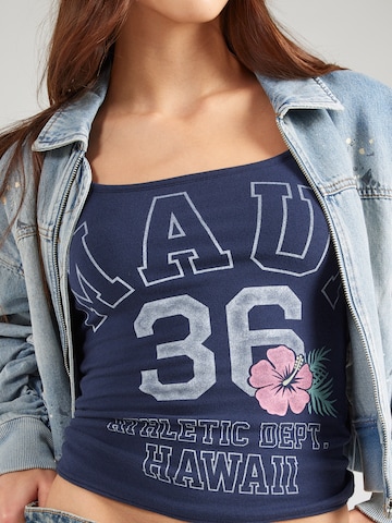 HOLLISTER Топ в Синий