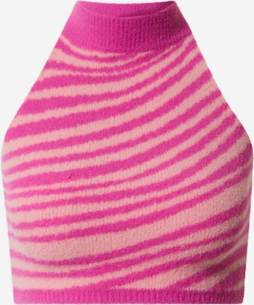 Top in maglia 'Fee' di LeGer by Lena Gercke in rosa: frontale