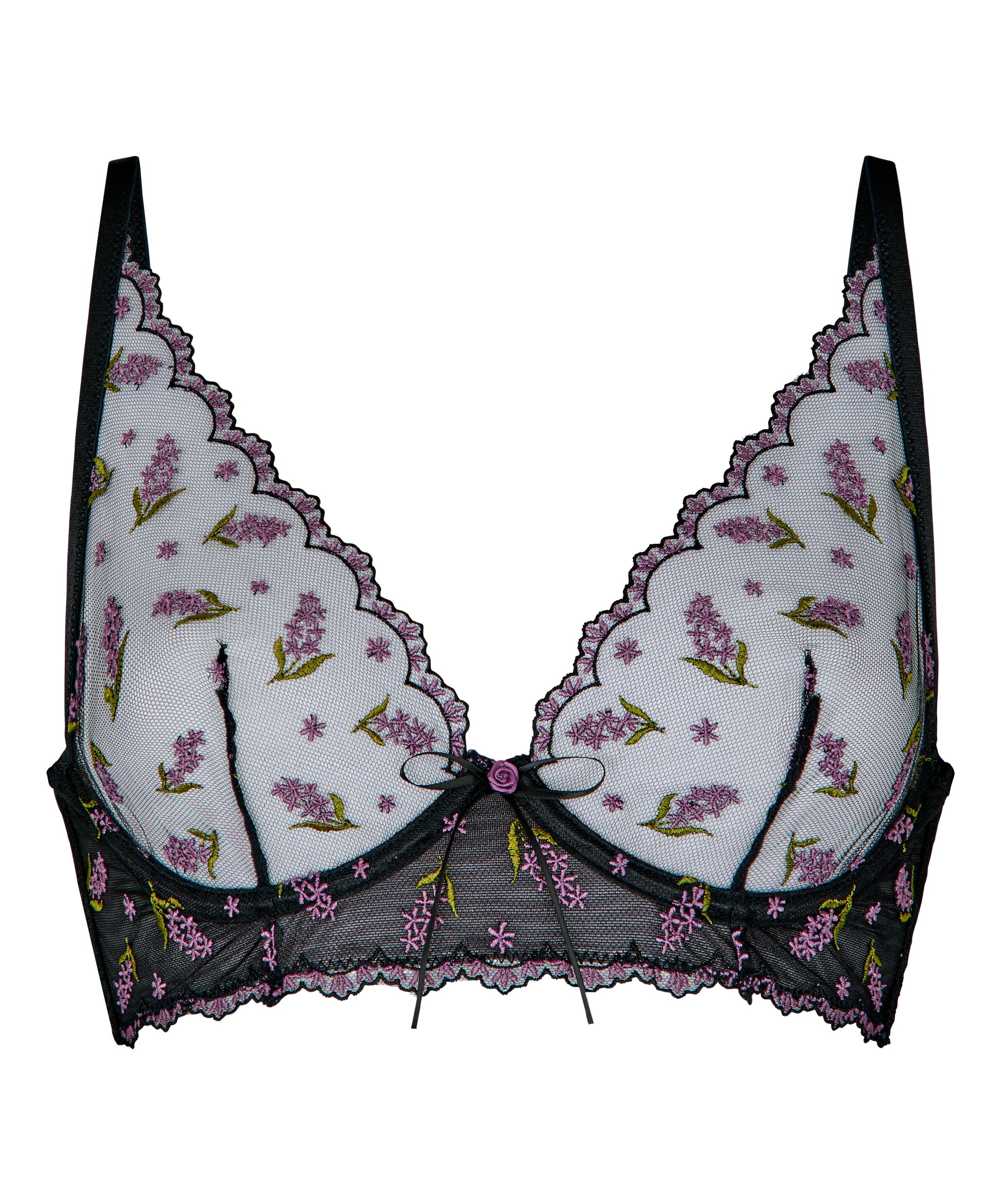Soutien-gorge Hunkemöller en noir : devant