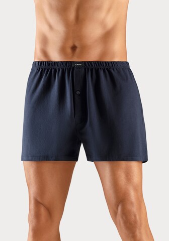 s.Oliver Boxershorts i blå