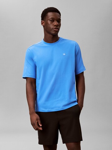 T-Shirt Calvin Klein Sport en bleu : devant