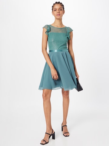 Robe de cocktail SWING en vert