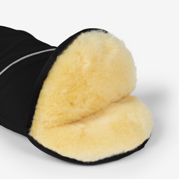 Werner Christ Baby Mittens 'Glovy Luxe' in Black