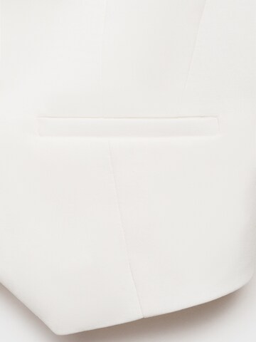 Gilet de costume 'BONNIE' MANGO en blanc
