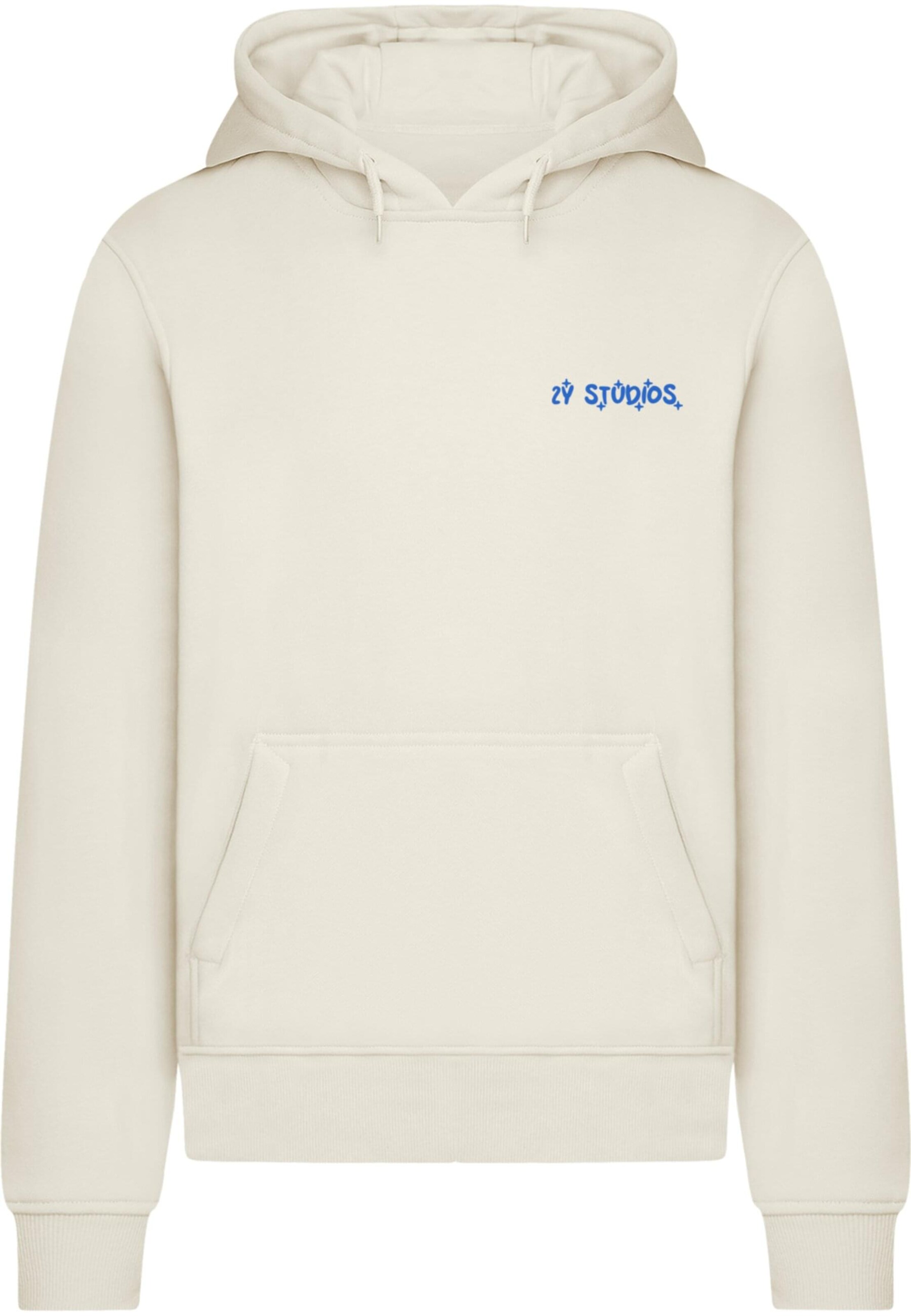 Sweat-shirt 'Thoughts' 2Y Studios en blanc : devant