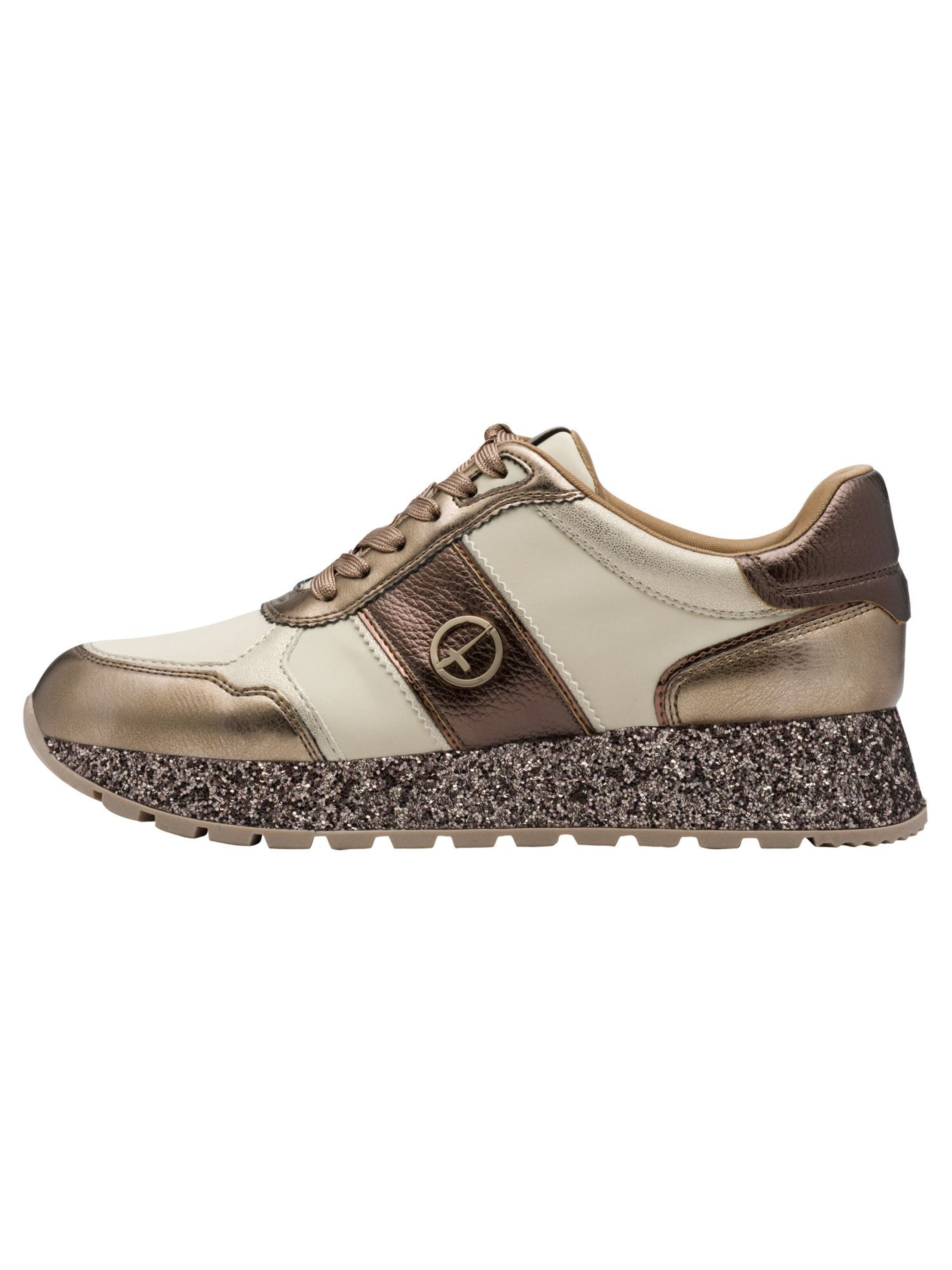 Baskets basses Tamaris en beige