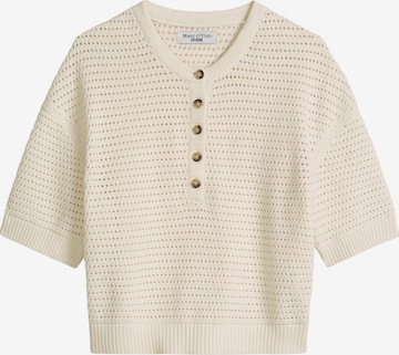 Pull-over Marc O'Polo DENIM en beige : devant
