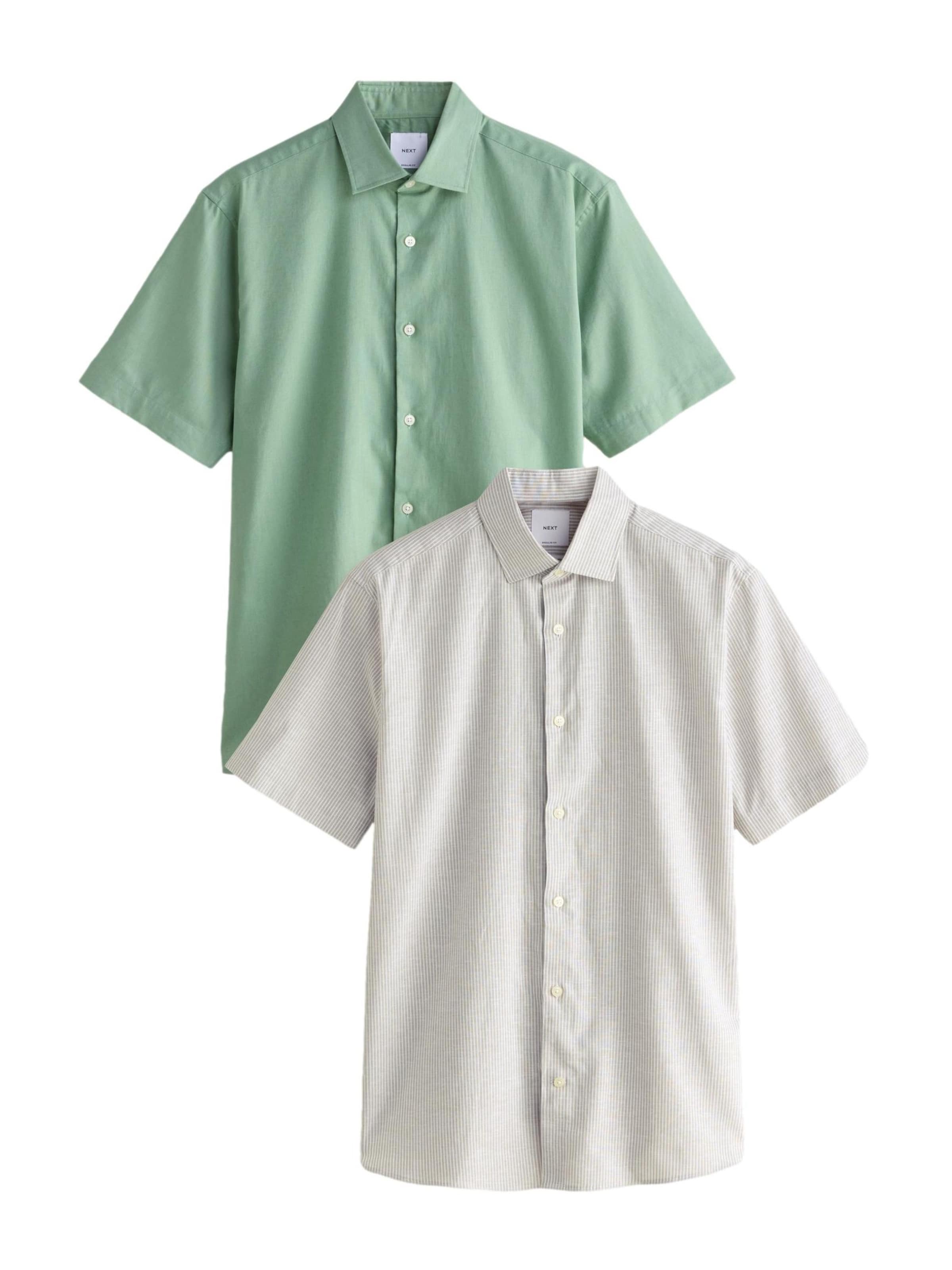 Next Overhemd in Grijs: voorkant