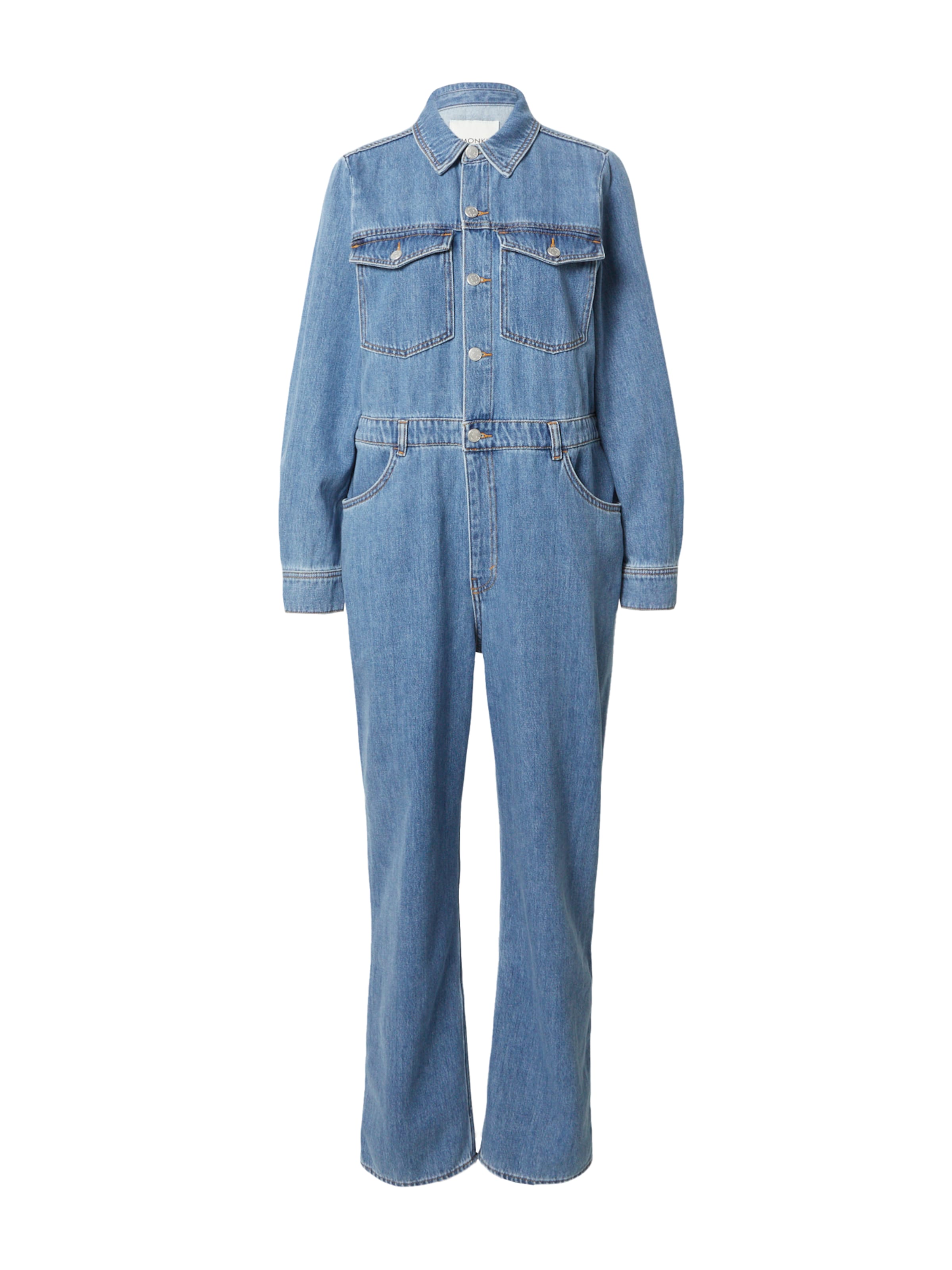 Monki Jumpsuit i blå: framsida