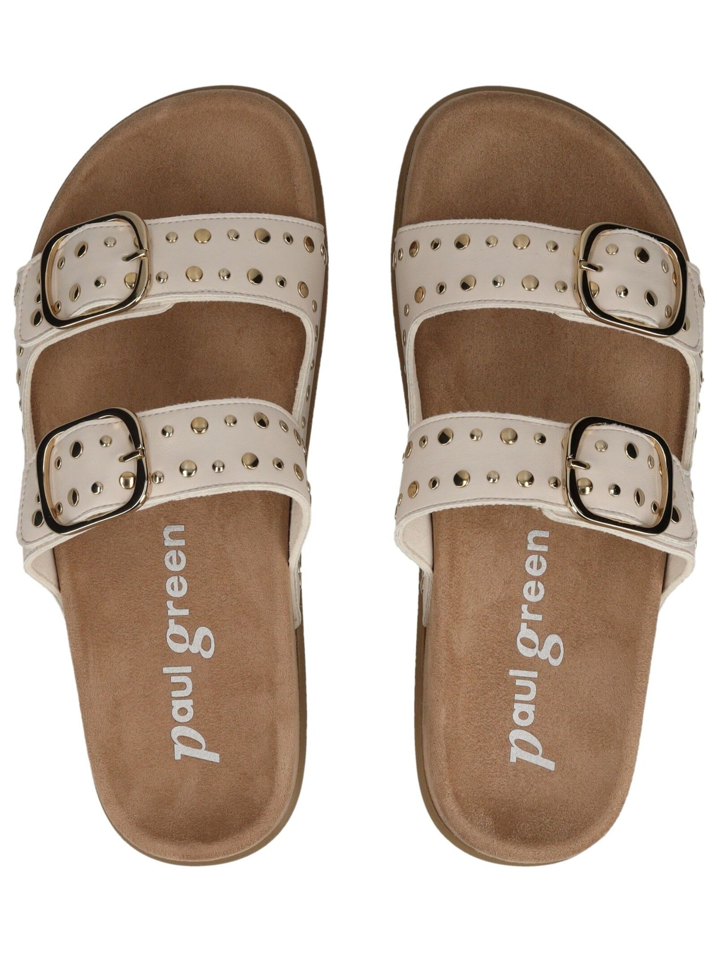 Paul Green Mules in White