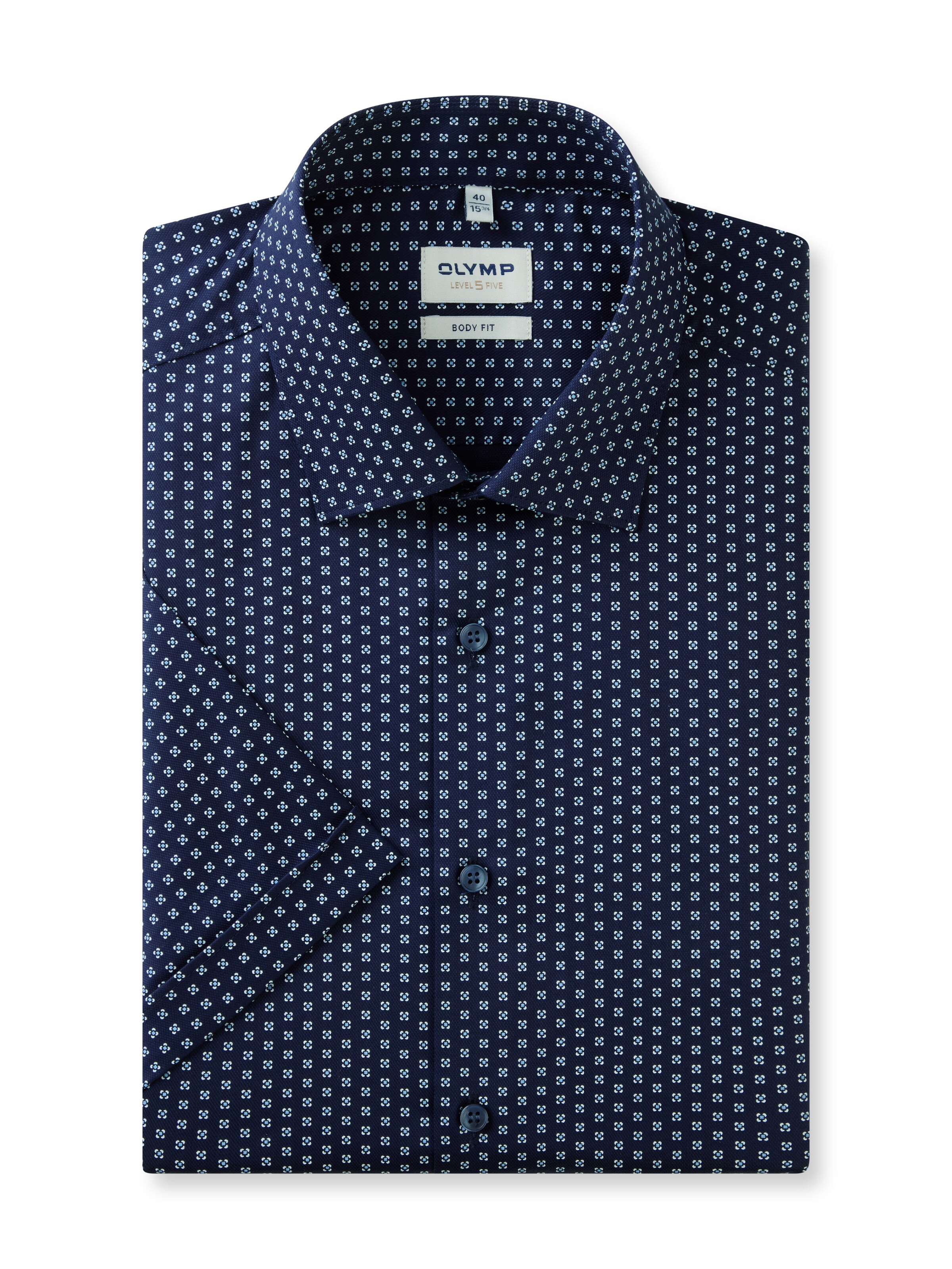 OLYMP Slim Fit Hemd in Blau