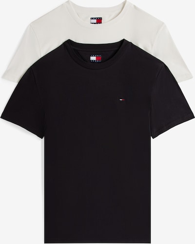 Tommy Jeans Majica u crna / bijela, Pregled proizvoda