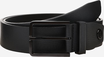 Ceinture Calvin Klein en noir : devant