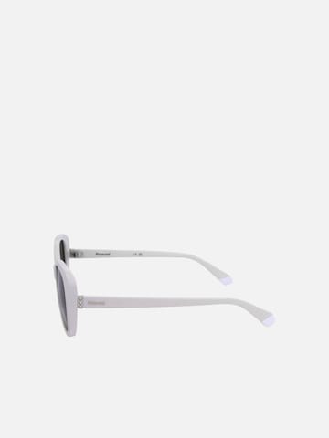 Polaroid - Gafas de sol 'Polaroid PLD 4154/S/X Blue 55/18/145 Women Sunglasses' en blanco