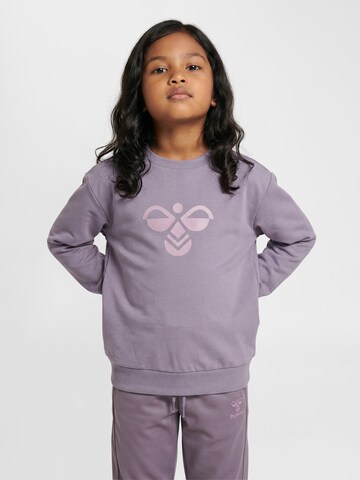 Hummel Sweatshirt 'Tukas' in Purple: front