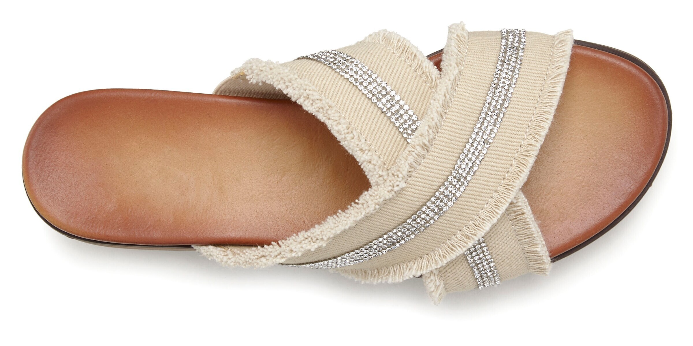 VIVANCE Mules in Beige