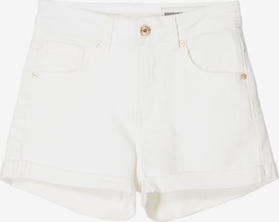 Bershka Shorts in white denim, Produktansicht