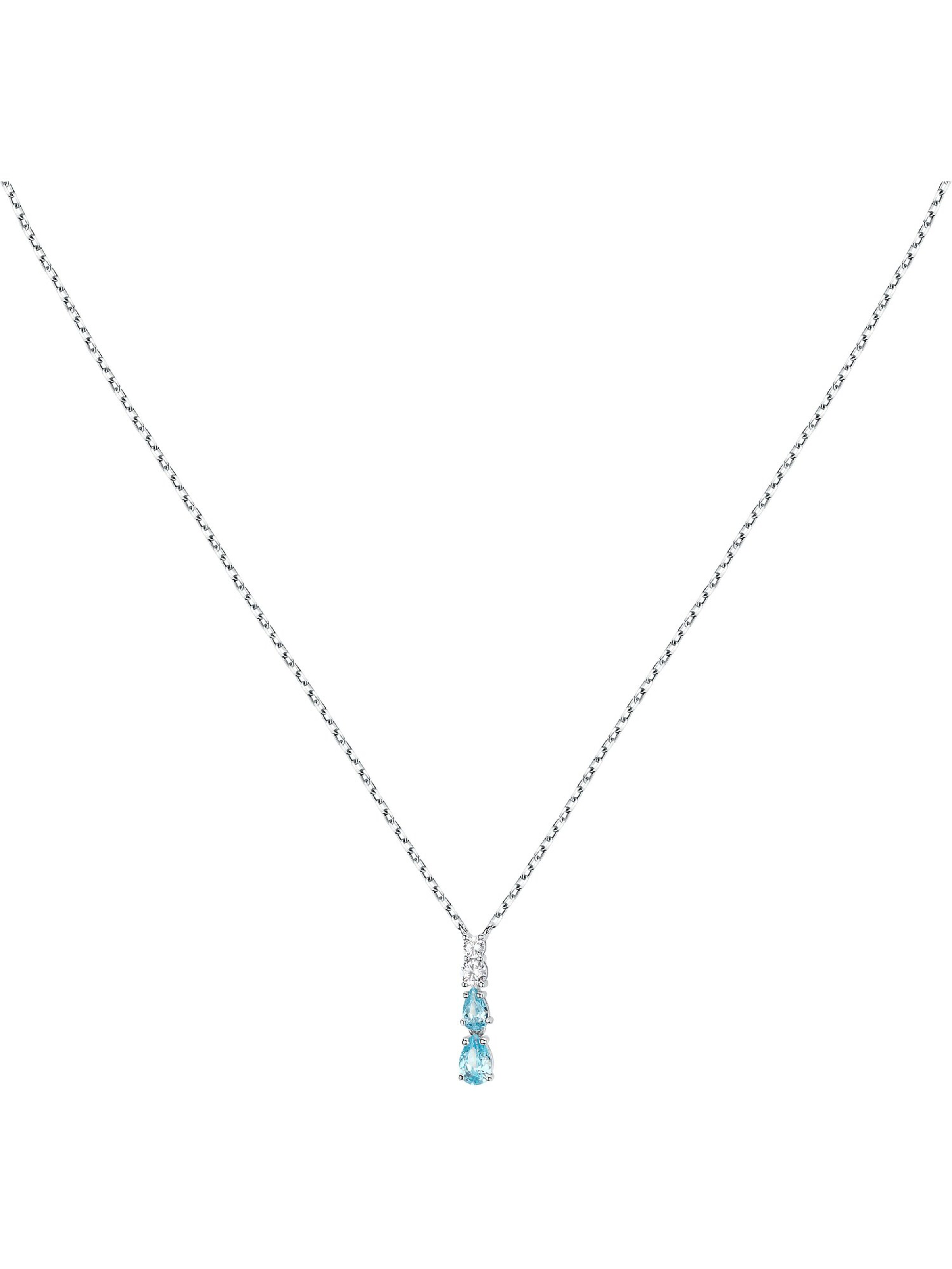 FAVS Necklace in Silver: front
