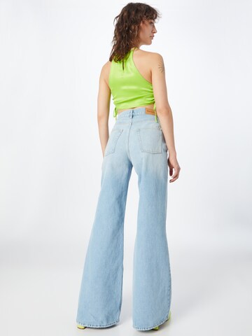 TOMORROW Wide leg Jeans 'Kersee' in Blauw