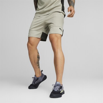 PUMA Regular Workout Pants in Beige