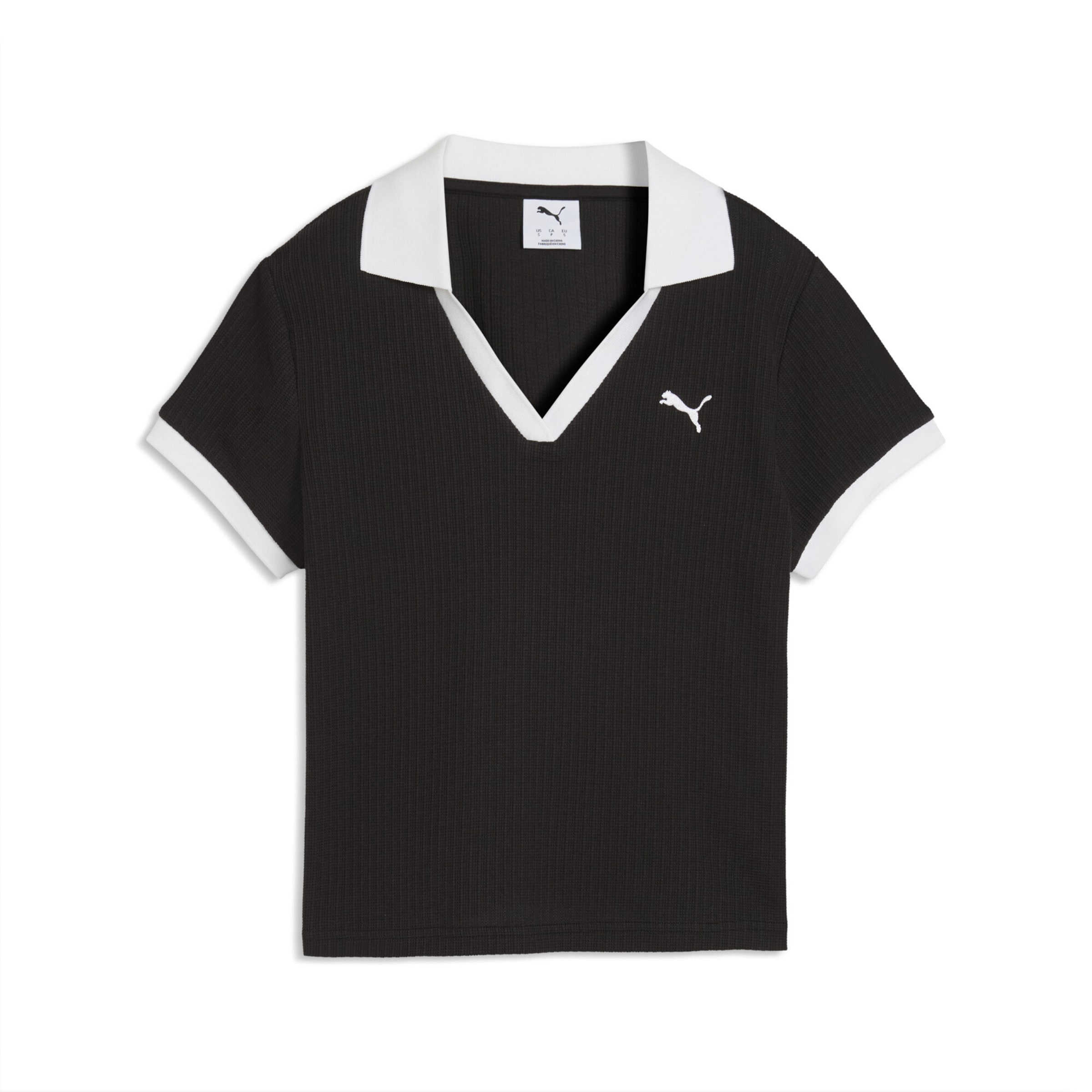 PUMA Shirt 'Essentials' in Schwarz: Vorderseite