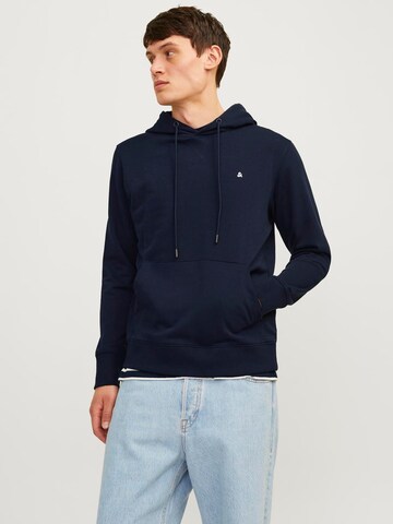 Sweat-shirt 'JJEPaulos' JACK & JONES en bleu : devant