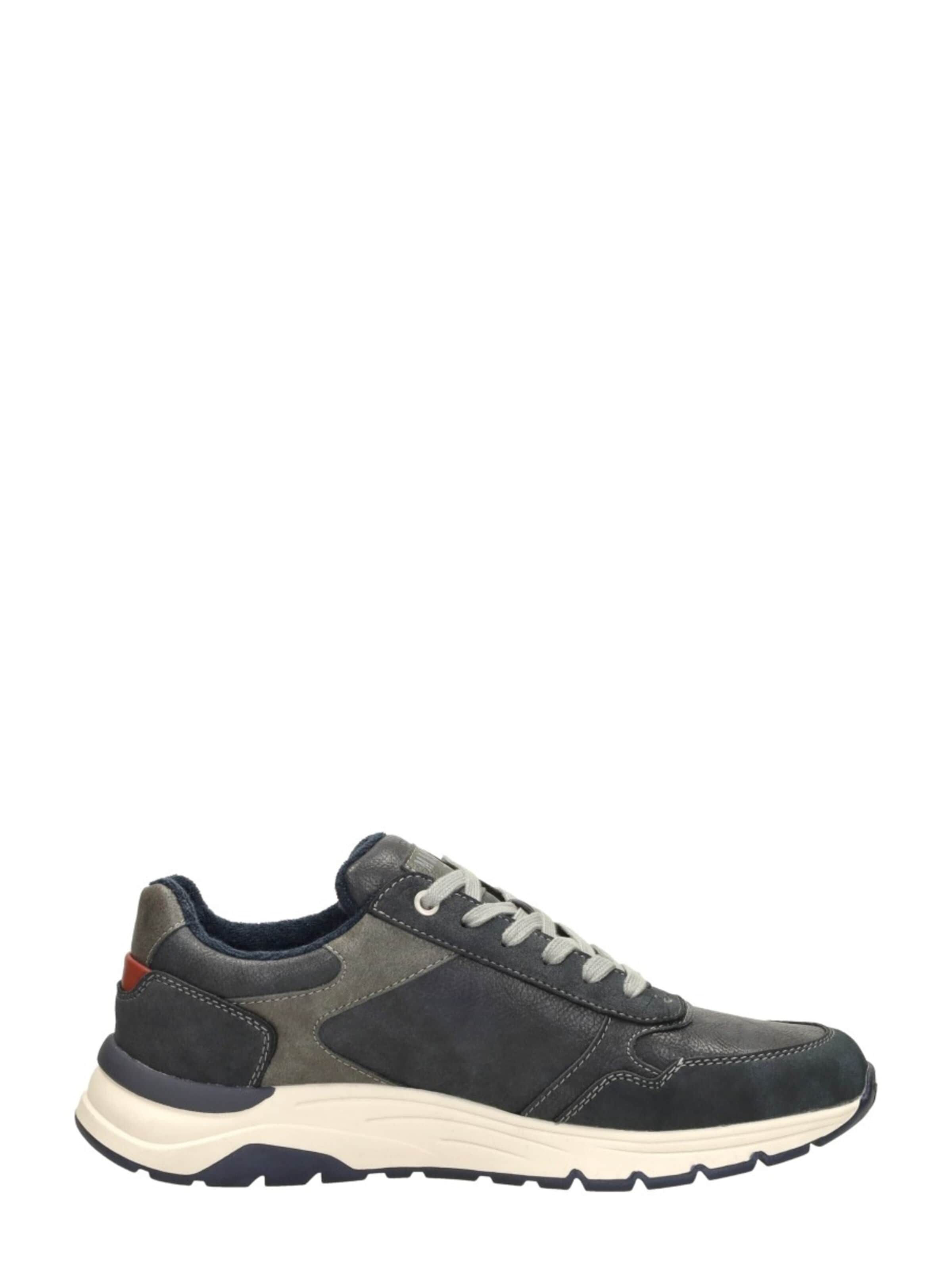 MUSTANG Sportieve veterschoen 'Veterschoenen Laag' in Blauw