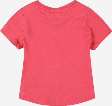 TOMMY HILFIGER Normalny krój Koszulka w kolorze różowy