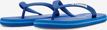 Hummel Teenslippers 'Chevron' in Blauw