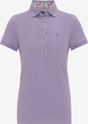 DENIM CULTURE Shirt 'Devana' in Purple: front