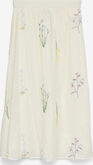 Sijonas 'VMLina' iš VERO MODA, spalva – šviesiai mėlyna / geltona / žalia / balta, Prekių apžvalga