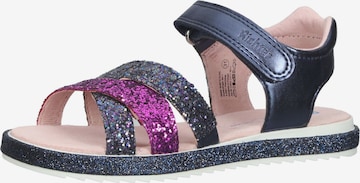 Richter Schuhe Sandale in Blau: predná strana