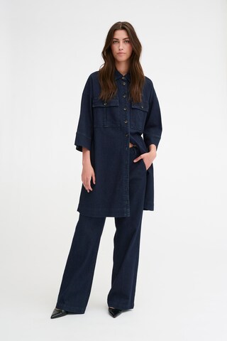 Robe-chemise 'Lara' My Essential Wardrobe en bleu