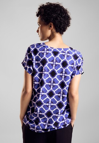 STREET ONE Bluse in Blau