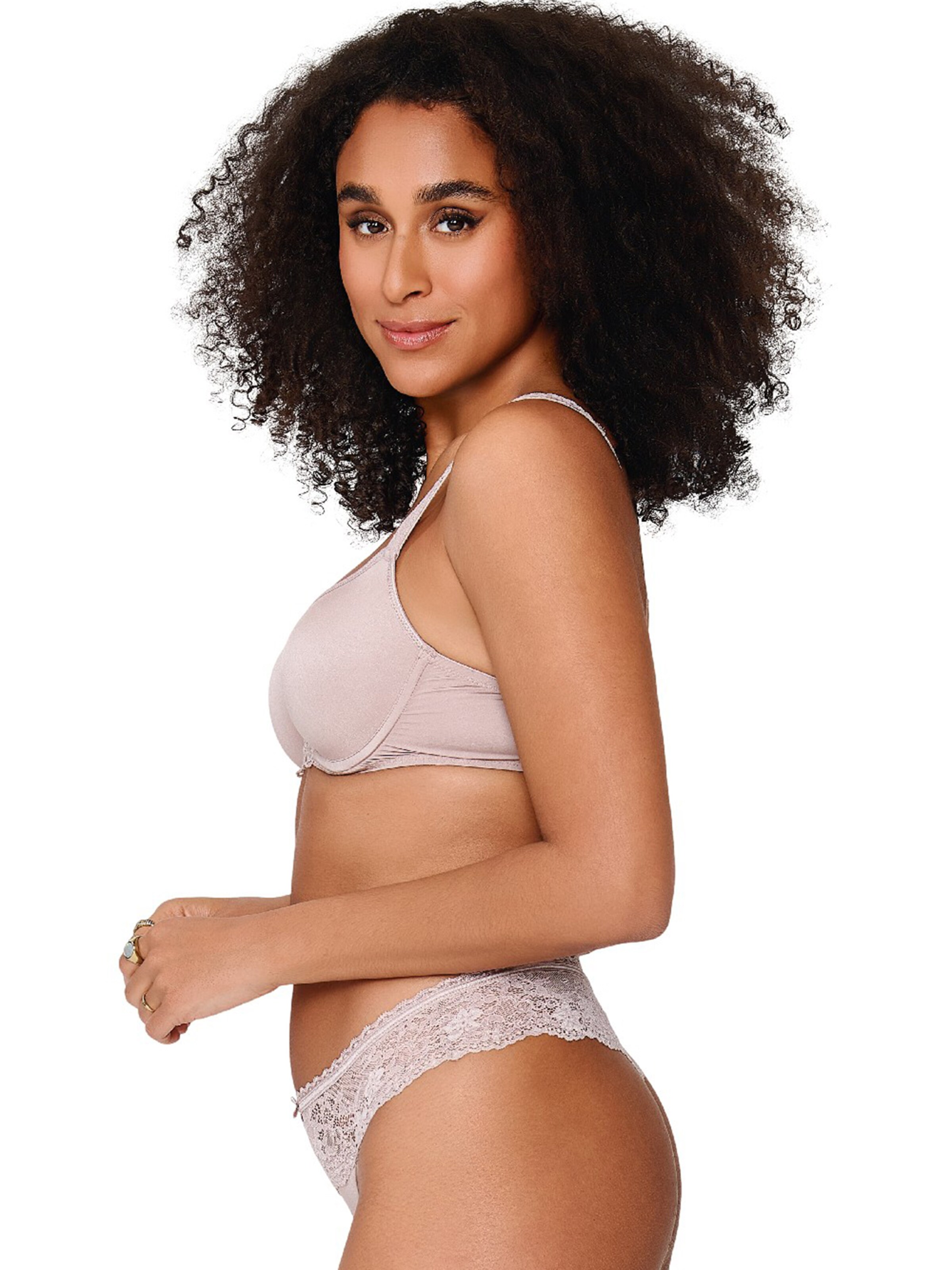 LingaDore T-Shirt BH 'Daily' in Beige