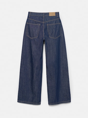 Pull&Bear Baggy Jeans in Blue