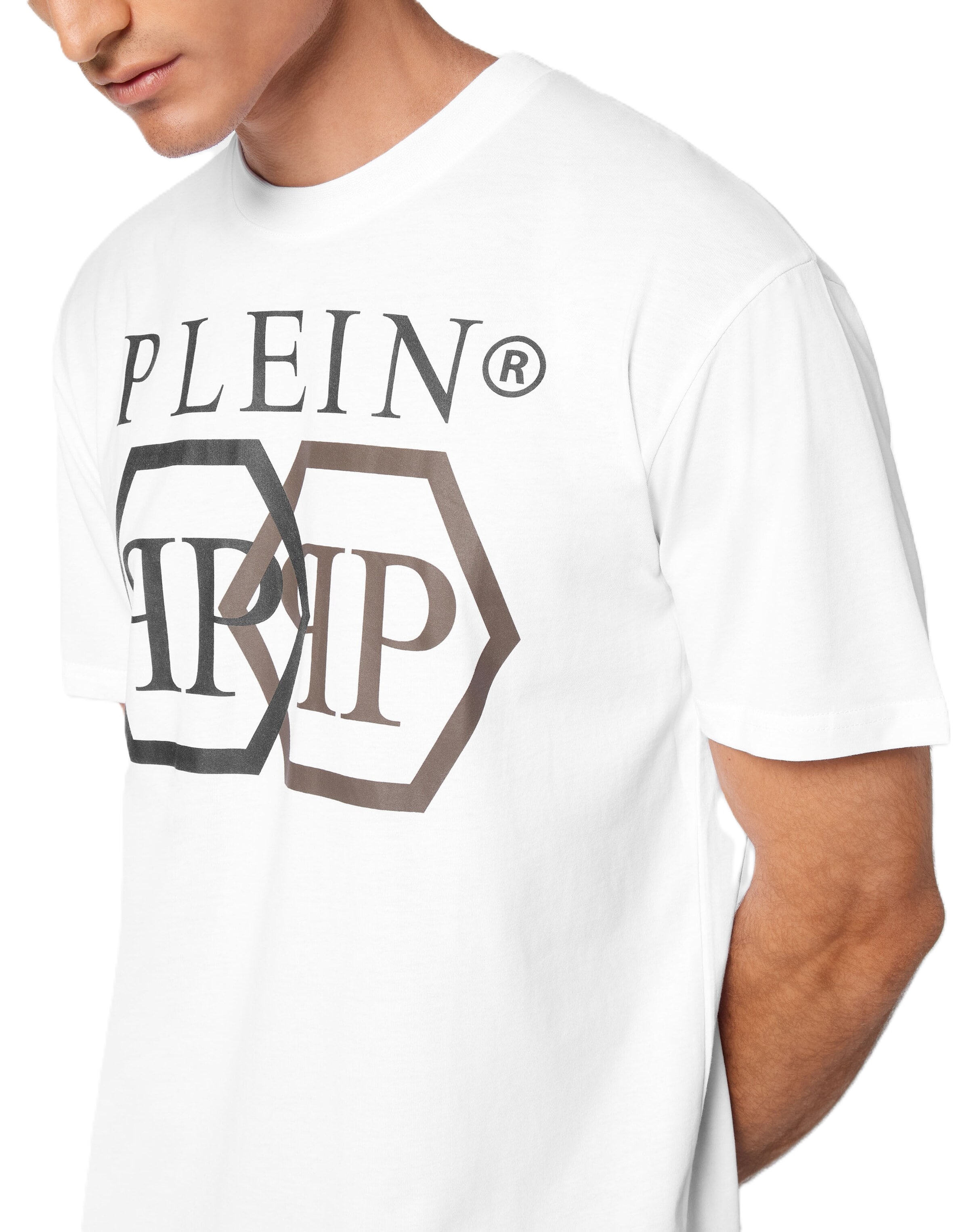 Maglietta di Philipp Plein in bianco