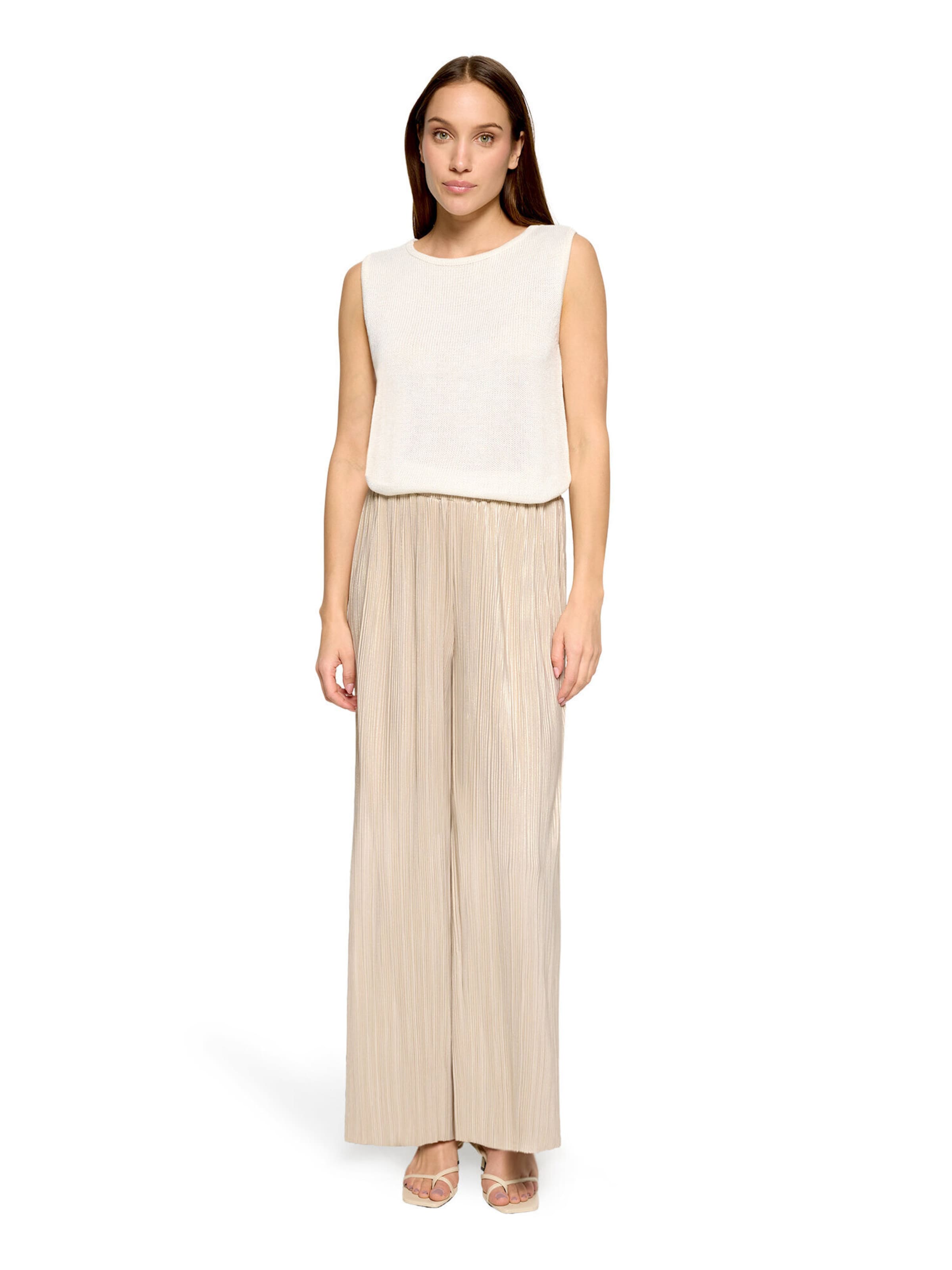 Wide Leg Pantalon Betty Barclay en beige