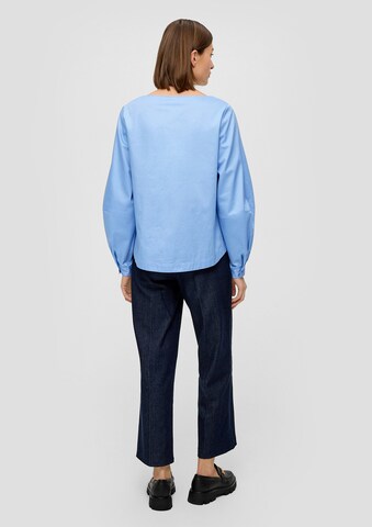 s.Oliver BLACK LABEL Blouse in Blauw