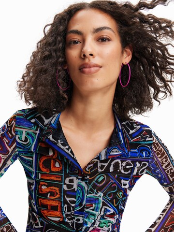 Chemisier Desigual en bleu