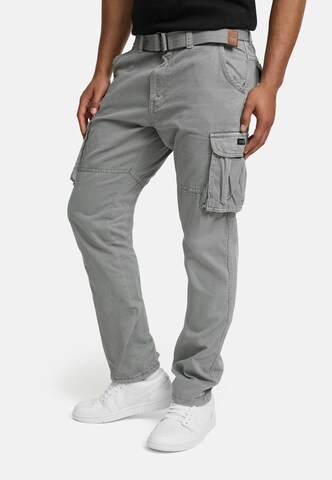 Regular Pantalon cargo 'INPascan' INDICODE JEANS en bleu