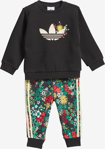 ADIDAS ORIGINALS Jogginganzug 'Adidas Originals x Liberty London' in Schwarz: Vorderseite