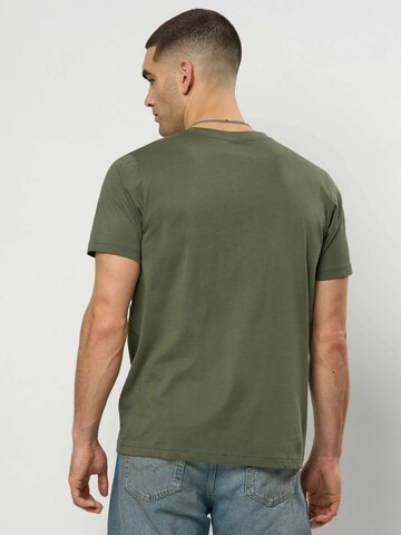 Regular fit Cămașă ' KMCafers ' de la KAPPA pe verde