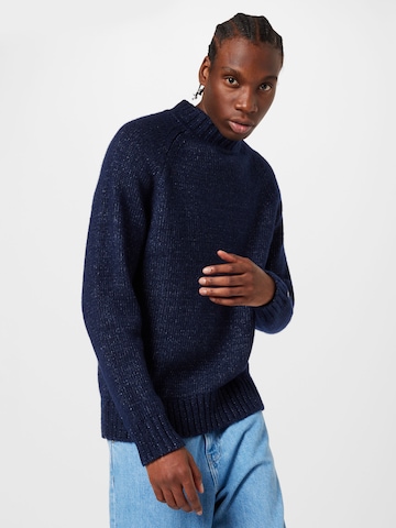 Pull-over TOMMY HILFIGER en bleu : devant